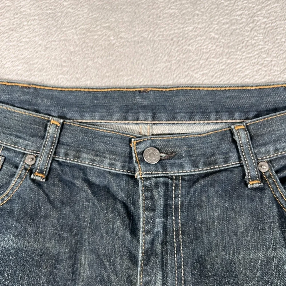 Levis Jeans‎ Mens 40x32 Blue 505 Medium Wash Straight Leg Zip Fly Denim Classic